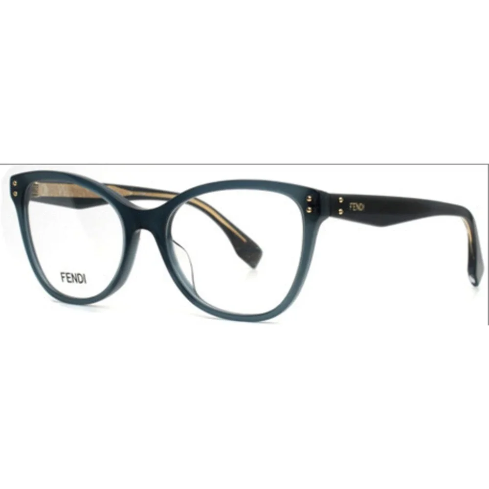 NWT Fendi FE50006I-098-53 Havana 53mm Eyeglasses